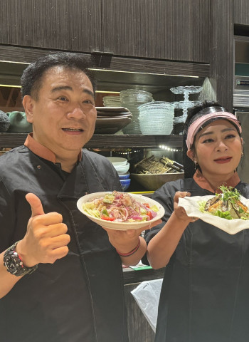 【戶野日式料理】周年慶典 知名藝人白雲與王彩樺擔任一日店長