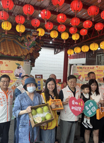 文旦創意料理助植物人 創世越南移工偕同中洲建設響應公益