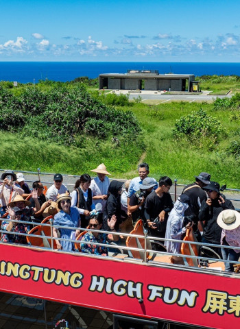 High Fun屏東最好玩 墾丁雙層巴士以上帝視角俯瞰恆春半島三面海域之美