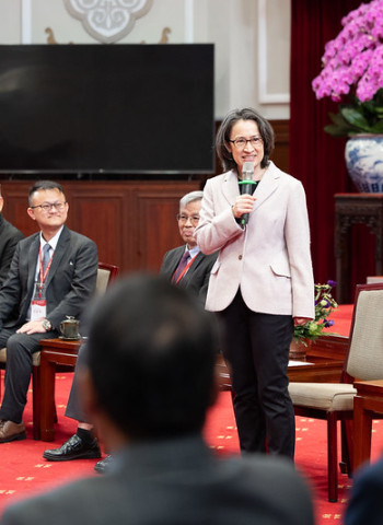 蕭美琴副總統接見建築金獎得主,呼籲臺灣建築邁向永續與安全未來