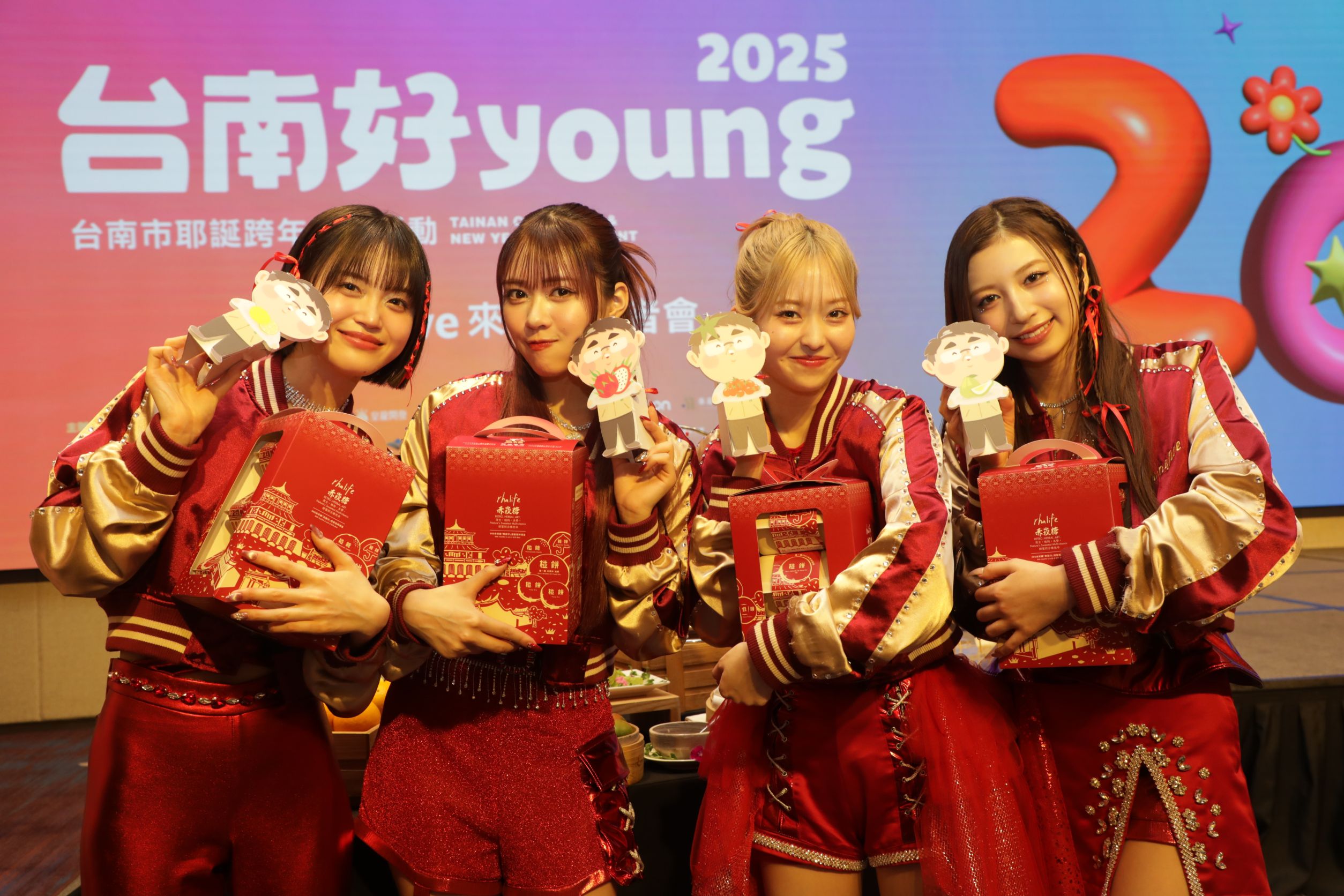 日本女團@onefive首次海外演出登臺南 跨年演唱會展現新歌舞