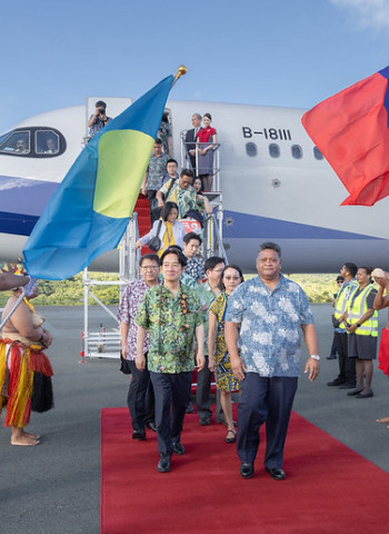 賴清德總統與帛琉惠恕仁總統會晤 加強臺帛合作與民主價值