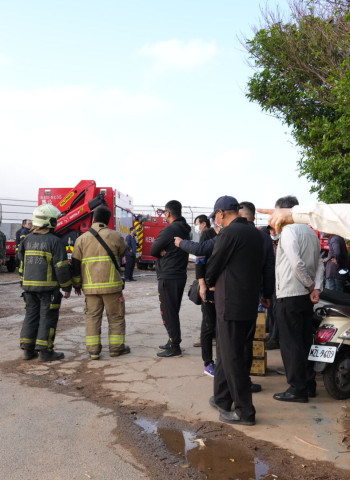澎湖紅羅村垃圾掩埋場大火突襲！陳光復呼籲鄉親加強防護
