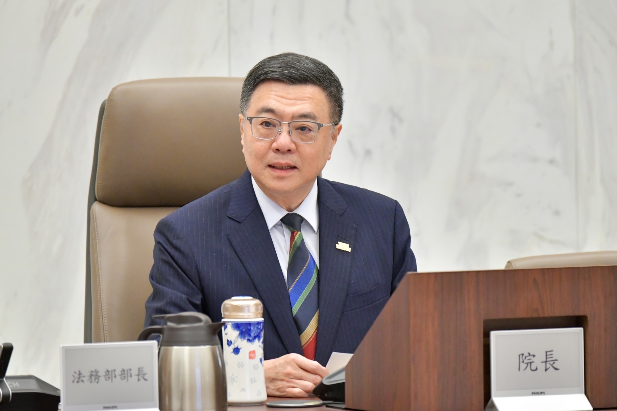 卓榮泰院長主持毒品防制會報 強化新興毒品打擊 保障國民健康與安全