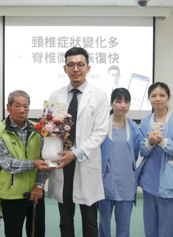 坐輪椅 原來是頸椎脊髓神經病變惹的禍！外科手術解壓 讓病人重拾行走能力