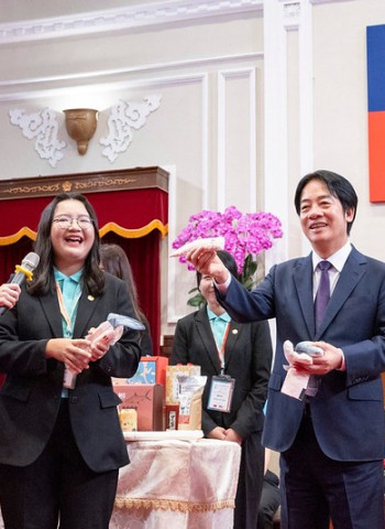 賴清德總統接見國際與農業青年大使 計劃推動百億圓夢基金 提升臺灣國際競爭力