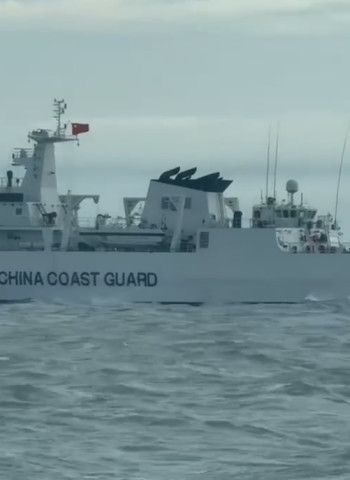 中國海警連兩日灰色襲擾,海巡堅定拒止捍衛國家主權