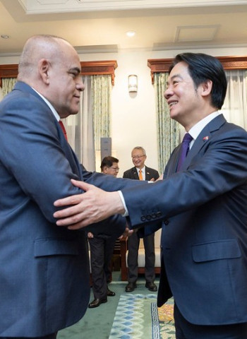 總統賴清德接見巴拉圭國會暨參議院議長訪問團 期盼深化臺巴雙邊合作