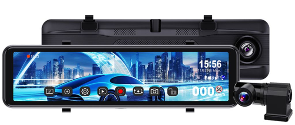 前4K後2K雙鏡頭、星光夜視二代、智慧科技警示全面升級行車安全新標竿!快譯通S95A電子後視鏡行車記錄器正式上市