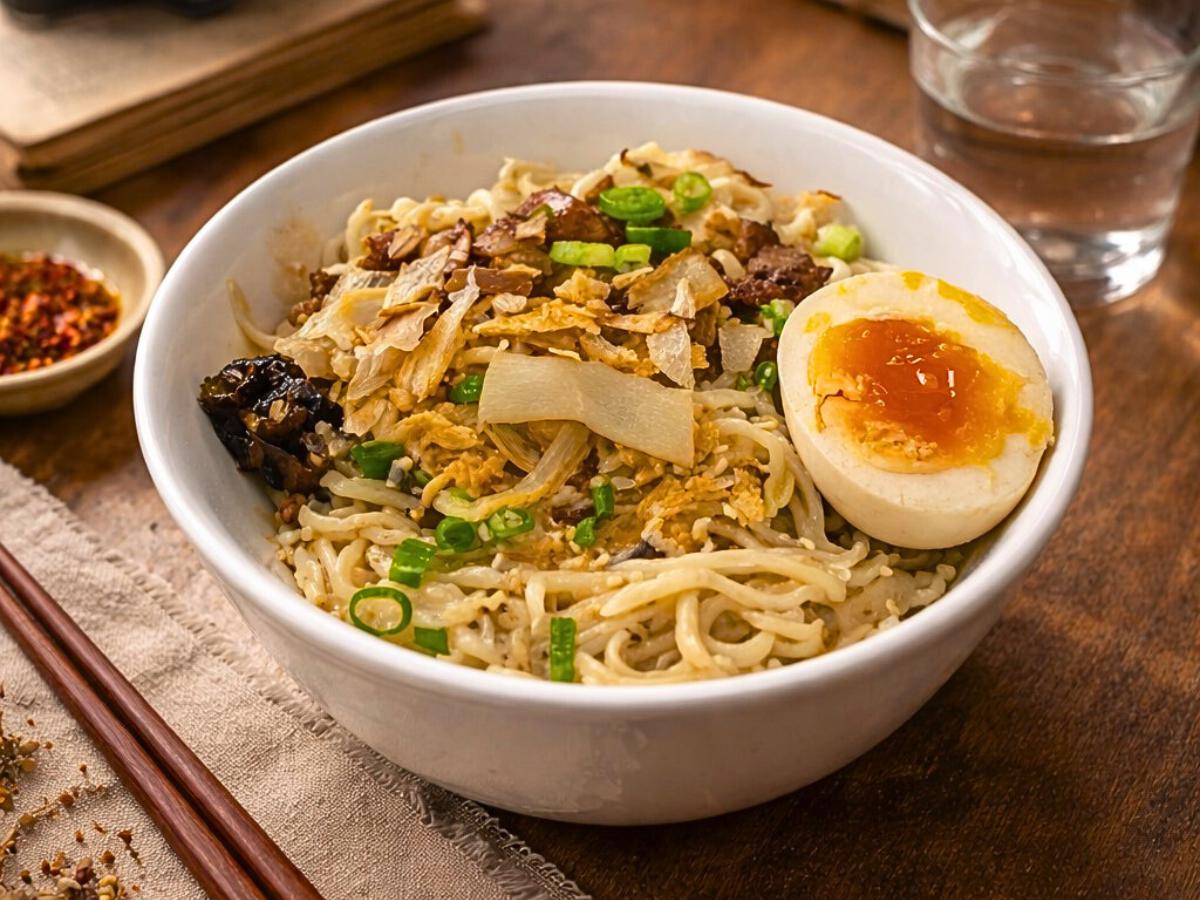 北斗美食新指標 隱身彰化文青小吃店 皮蛋打拋豬拌麵驚艷味蕾