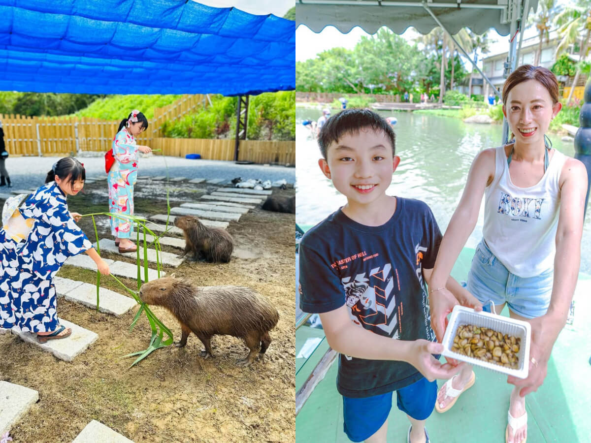 花蓮親子景點｜親子出遊必訪景點TOP8 遠雄海洋公園與你共眠，日式月崖灣親子農場超好拍