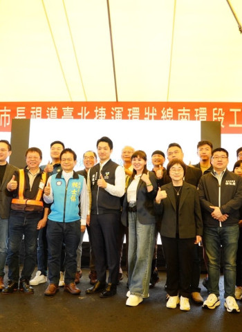 臺北市長蔣萬安視察環狀線南環段工程,啟動臺北捷運六線動工2.0計畫