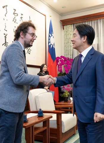 賴清德總統接見無國界記者組織秘書長柏儒廷 期望攜手推動新聞自由與民主