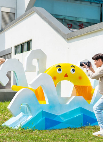 屏東最新打卡點 全民運創意藝術裝置