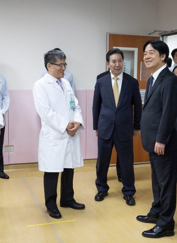 賴清德總統視察金門醫院 強調政府對偏鄉醫療的重視