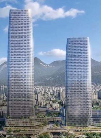 臺北雙星C1/D1鋼構已吊裝至19樓 捷運局釋出最新工程進度影片「成長日記Part.2」