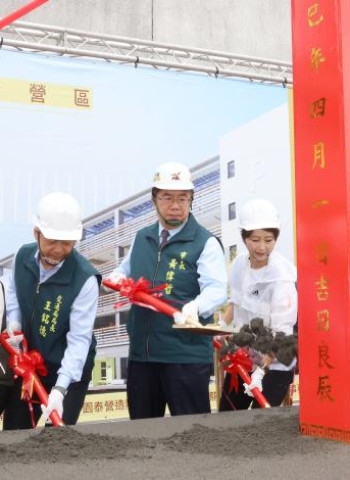 臺南新營區停五立體停車場動土！黃偉哲市長要求如期完工 提供便捷服務