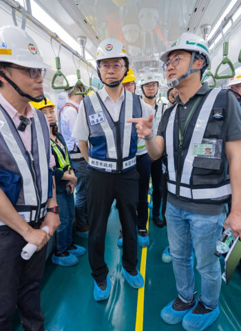 桃園捷運綠線7月啟動主線動態測試　張善政市長期勉團隊全力衝刺迎接年底通車