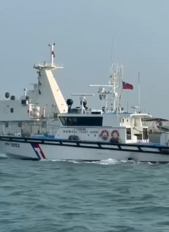 罔顧兩岸和平 ,中國海警隱身暗船再擾金門,海巡署巡防嚴陣以待強力對應來犯