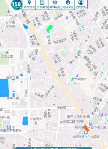 臺中市地政局建置不動產3D模型 「158PLUS空間資訊網」房價查詢更方便！