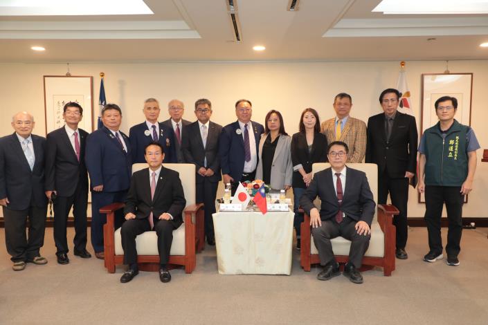 日本安中市岩井均市長蒞臺南拜會 黃偉哲市長期盼深化兩市交流合作