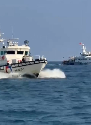 公投隔日 中國海警編隊兩度侵擾金門海域 海巡緊急應對驅離