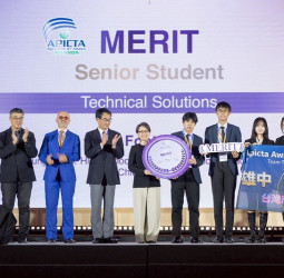 蕭美琴副總統出席 APICTA Awards 2025 亞太資通訊科技聯盟大賽頒獎典禮　盼建構完整資通訊軟硬體產業生態系、以科技驅動社會進步