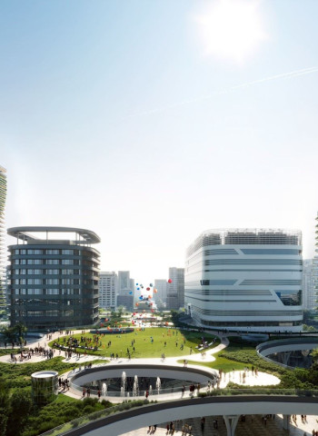 高雄市政府推動站前第一環圈升級　冠德建設投入95億投資車專四五公辦都更案　打造新世代城市門戶