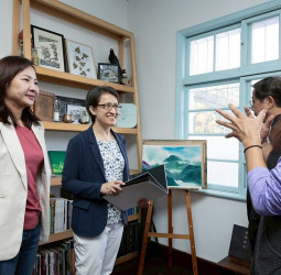 蕭美琴副總統參訪出磺坑文化創生基地　肯定地方文史保存能量、期盼青年返鄉投入再生動能