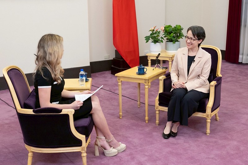 蕭美琴副總統接受美國《War Room》專訪　談地緣政治、臺美關係與永續和平願景