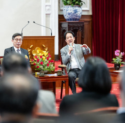 總統賴清德接見國家建築金質獎及國家品牌玉山獎得獎代表　期盼公私協力提升「臺灣品牌」競爭力