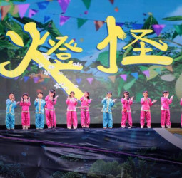 客家兒童劇打造奇幻燈怪宇宙　點亮臺南夜空的安平親子盛會　唱瓜瓜歌送小燈怪體驗客家文化