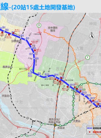 臺中捷運藍線工程持續推進　臺中市府：土建工程明年可望進場
