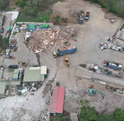 檢警環調聯手破案　AI監控揪出大型非法廢棄物轉運站　「借牌洗白」20家法人涉案犯罪鏈曝光　起訴及緩起訴共171人、犯罪所得逾2300萬元