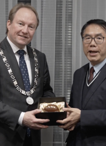 臺南市長黃偉哲訪荷蘭友誼市阿梅爾　以歷史情誼開展臺荷科技新篇章