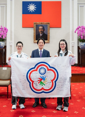 賴清德總統接見東京聽奧代表團　肯定勇奪13面獎牌表現　宣示推動「用運動壯大臺灣」政策再加速