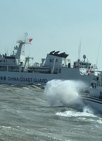 元旦後中國海警侵擾金門!海巡署艦艇嚴陣部署 成功驅離敵方船隻