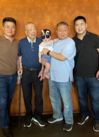 臺中顏家傳奇!顏清標父親顏懷辭世享耆壽92歲,五代同堂佳話感動地方