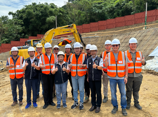 臺中東豐快關鍵隧道段將進洞開鑿　建設局長陳大田視察工程：克服挑戰、穩健推進