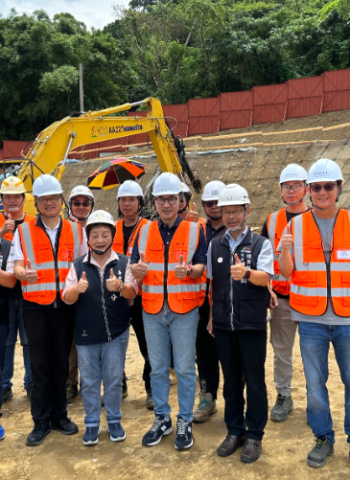 臺中東豐快關鍵隧道段將進洞開鑿　建設局長陳大田視察工程：克服挑戰、穩健推進