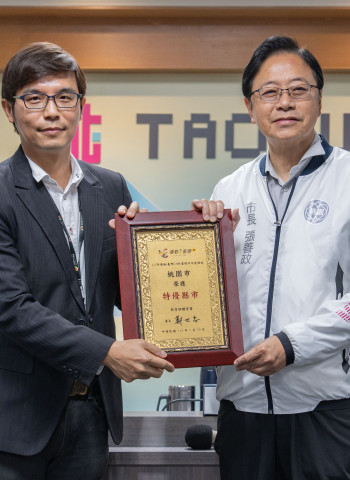 桃園市獲113年運動i臺灣2.0特優!張善政市長期勉持續推動運動平權
