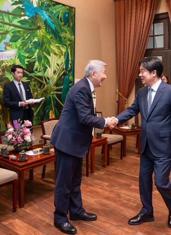 賴清德總統接見國際同濟會世界總會長李寬勇 肯定公益精神　盼公私協力投資臺灣未來世代