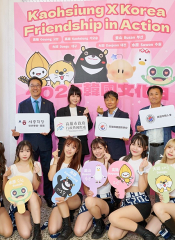 TWICE掀熱潮 高雄韓國文化日同日登場 韓國5大城市吉祥物亮相深化城市外交