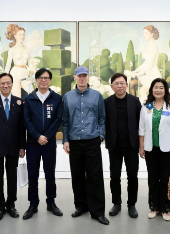 高美館年度大展《馮．沃爾夫的花園堡壘》開幕　高雄市長陳其邁：高雄站上國際藝術版圖