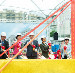 德穗安居社會住宅動土 蕭美琴副總統期盼落實「三贏」社宅計畫 打造青年幸福家園與安全宜居生活