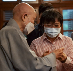 內政部長劉世芳拜會證嚴法師 感謝慈濟協助防救災 並期續全國防災密切合作