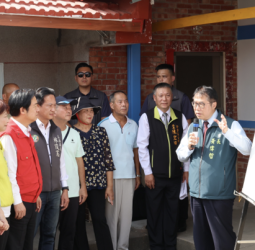 賴清德總統視察臺南新營災後復建 臺南市長黃偉哲:感謝中央地方攜手讓市民安心回家