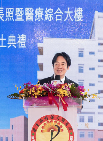 賴清德總統出席澎湖醫院長照暨醫療綜合大樓動土 盼強化離島醫療建設打造「健康台灣」
