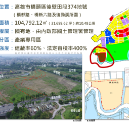 高雄新市鎮產業專用區土地自10/29起公開標租　內政部國土署：明年3月開標 歡迎各界踴躍投標