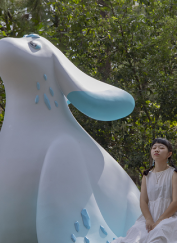 漁光島遇見海洋的光─海洋委員會攜手臺南市政府文化局打造藝術裝置《光與海的相遇》點亮海岸新風景